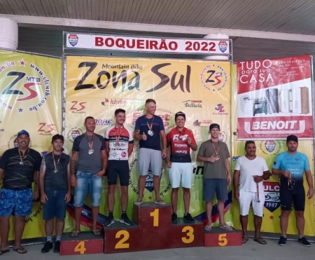 114 ciclistas de 19 municípios participaram da 3ª etapa  da Copa Zona Sul de MTB em São Lourenço do Sul