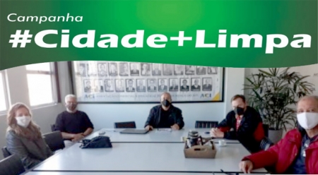 ACI e Secretaria de Obras fortalecem campanha "Cidade+Limpa"