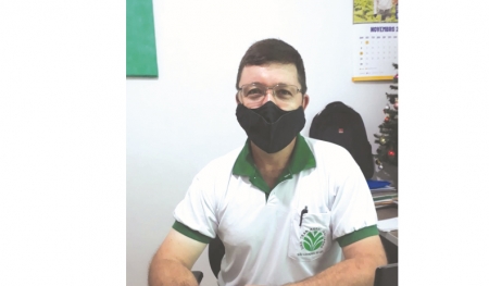 Presidente falou sobre as atividades desenvolvidas pelo Sindicato dos Trabalhadores Agricultores Familiares de SLS