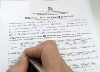 INSPETORIA VETERINÁRIA ALERTA PARA ENTREGA DA DECLARAÇÃO ANUAL