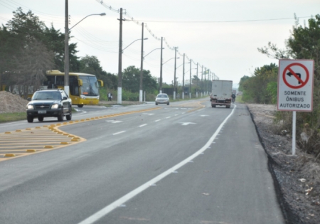 DNIT conclui serviços no acesso à interseção da Rodoviária de Pelotas, na BR-293/RS