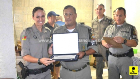 Despedida oficial da Capitã Pâmela aconteceu nesta quinta-feita