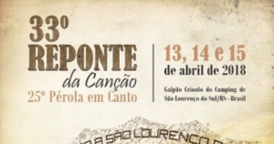 Programação do 33º Reponte da Canção e 25º Pérola em Canto