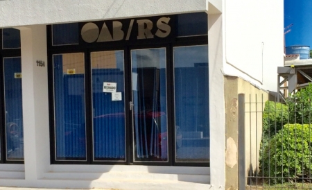 OAB São Lourenço do Sul está em férias coletivas e deve retornar em janeiro