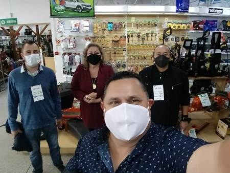 Campanha Cidade+Limpa: Diretoria da ACI/CDL realiza visitas voluntárias no comércio