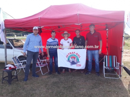 Manifestação contra a reforma da previdência acontece no trevo da BR 116