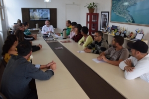 Prefeito recebe diretoria do Simussul