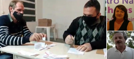 Diretório Municipal do PT acolheu as pré-inscrições de Ellemar Wojahn e Márcia Lucas para as eleições de 2020