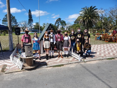 Südoktoberfest foi relembrada neste sábado na praça central