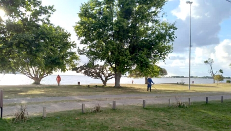 SMOU inicia limpeza e roçada nas praias de São Lourenço