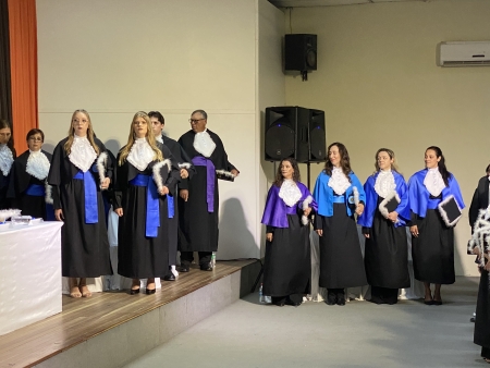 Três cursos da FURG São Lourenço realizaram sua formatura neste sábado