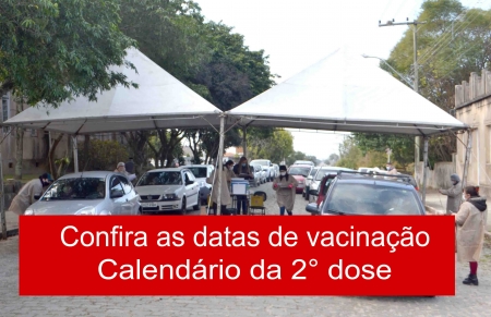 ​Já conferiu o novo calendário para vacinação da segunda dose contra a Covid-19 ?