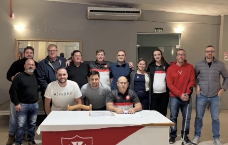 Posse da nova Diretoria do Esporte Clube São Lourenço aconteceu nesta sexta-feira (8)