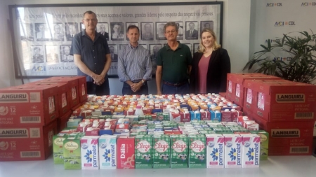 ACI/CDL PROMOVEU ENTREGA DE DOAÇÕES A SANTA CASA DE MISERICÓRDIA