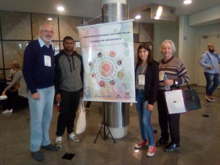 Conselheiros Tutelares na 10ª Conferência Estadual dos Direitos da Criança e Adolescente