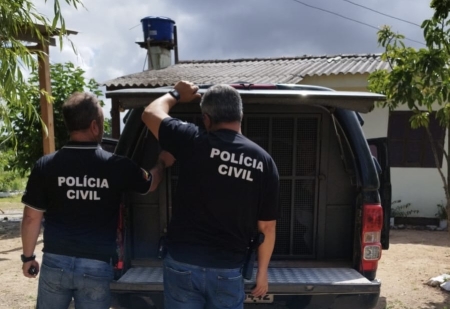 Polícia Civil prendeu homem de 22 anos  na Boa Vista por descumprimento de prisão domiciliar e do uso de tornozeleira eletrônica