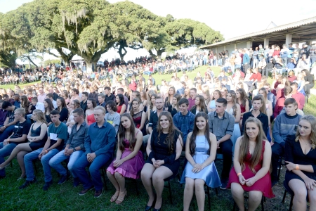 Escola Rodolpho Bersch realizou formatura na Coxilha do Barão no último domingo