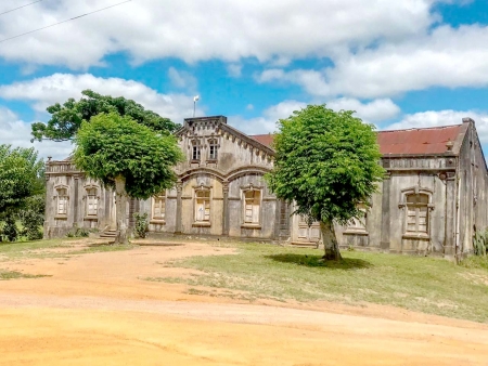 Comercial Kremmer ou Casa Leitzke construído no final do século XIX no interior de São Lourenço do Sul