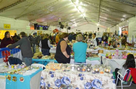 Mais de 20 artesãos da economia solidária estão no Festival de Inverno