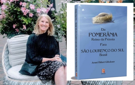 Escritora Lourenciana lança livro "Da Pomerânia, Reino da Prússia, para São Lourenço do Sul, Brasil"
