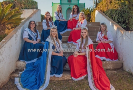 As soberanas dos Concursos Rainha do Colono e Rainha dos Motoristas se preparam para mais um ano de divulgação