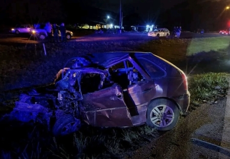 Acidente com óbito na BR 116 em Turuçu
