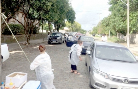 Nesta quarta-feira é a vez dos idosos com 78 anos receberem a primeira dose da vacina contra a Covid-19