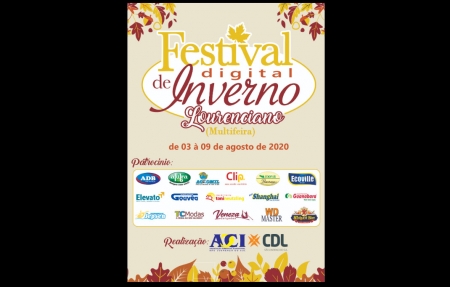 VEM AÍ O 1º FESTIVAL DE INVERNO LOURENCIANO DIGITAL