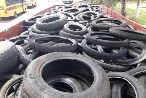 Nesta sexta-feira é dia de coleta de pneus