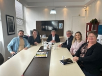 Início de transição da Gestão Municipal: Prefeito de São Lourenço do Sul Rudinei Harter apresenta R$ 39 milhões de reais em Projetos em Andamento ao Prefeito Eleito Zelmute Marten