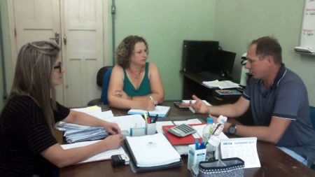 Presidência da Câmara visita a secretaria de Saúde