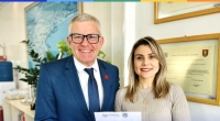 Fernanda Bork assume como prefeita em exercício durante o período em que o prefeito Zelmute Marten cumpre agenda oficial em Brasília