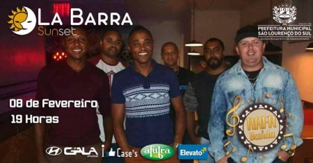 La Barra acontece nesta sexta-feira com apresentação de Rafa &amp; Banda