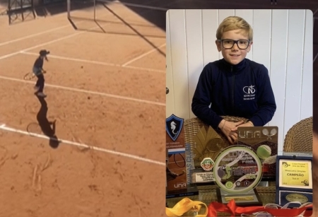 Destaque: Jovem lourenciano trouxe o vice campeonato 3º etapa Circuito Tênis Gaúcho