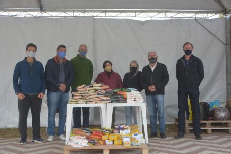 Desafio Esportivo Virtual arrecadou mais de 140 quilos de alimentos