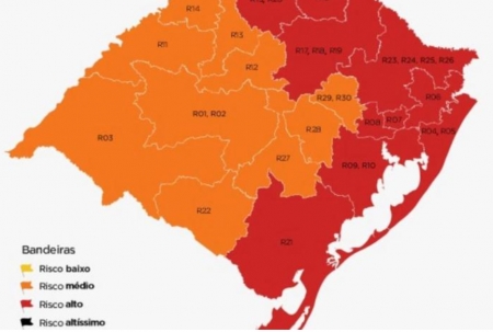 São Lourenço e Região entraram na classificação de Bandeira Vermelha, conforme Sistema de Distanciamento Controlado
