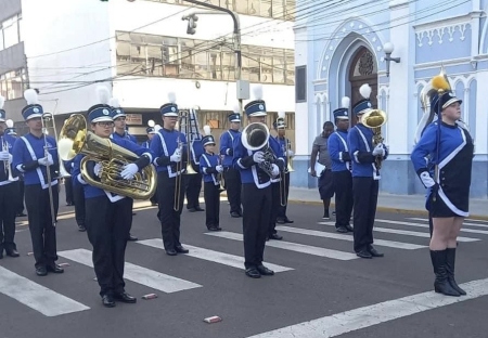 Banda Marcial Monsenhor Gautsch participou do 29° campeonato de bandas pela FEBARGS