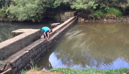 Apesar da chuva desta madrugada Barragem continua 94 cm abaixo do nível