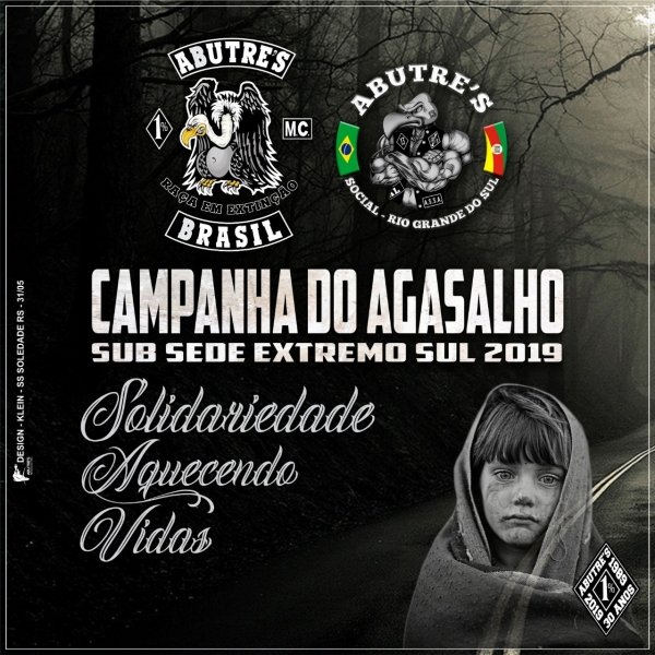 Campanha do Agasalho ABUTRE´S MOTO CLUBE 