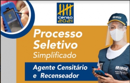 IBGE abre vagas para trabalhar no Censo 2021 em São Lourenço do Sul