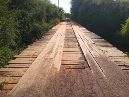Ponte do Evaristo está com trânsito liberado para veículos