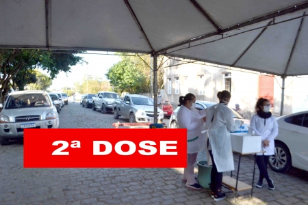 2ª DOSE: Não perca o dia da sua vacinação - Confira o calendário
