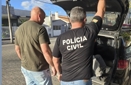 Polícia Civil prendeu homem de 37 anos condenado por estupro de vulnerável no bairro Barrinha