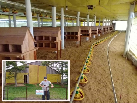 Mais uma da Granja de Postura Comercial é liberda em São Lourenço do Sul