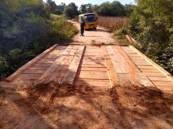 SMDR recuperou mais uma ponte no interior
