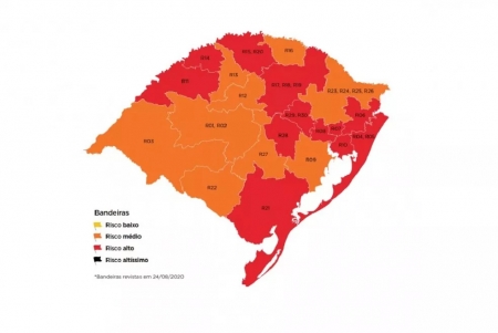 Município adota protocolos da bandeira laranja para os próximos dias