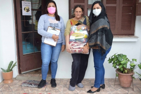 Segunda fase de entregas de cestas básicas já beneficiou 230 famílias