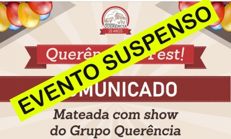 Agropecuária Querência suspende evento comemorativo de 10 anos