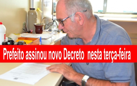 Decreto tem novas medidas de combate ao coronavírus 