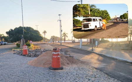 Ciclovia começa a ser sinalizada na orla da praia